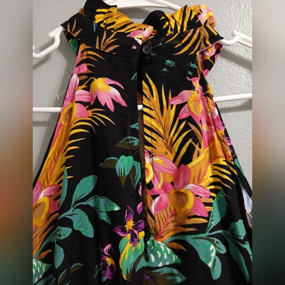 RACHEL Rachel Roy Floral Halter Neck Romper - Picture 10 of 16